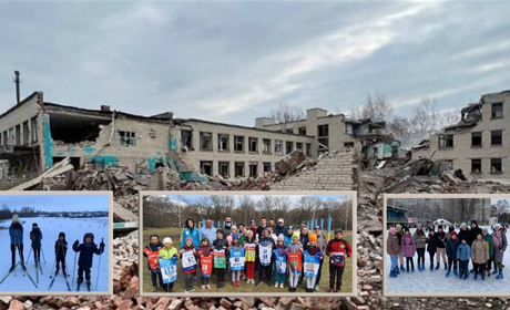 Школу зруйнували, а тренування продовжуються: у Вирах діє секція з біатлону