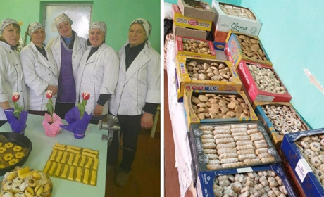 Понад 300 кг смаколиків передали захисникам України небайдужі жителі з села Олександрівка