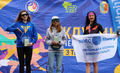 Працівниця ХАЕС – призерка клубного Чемпіонату України з триатлону серед вікових груп