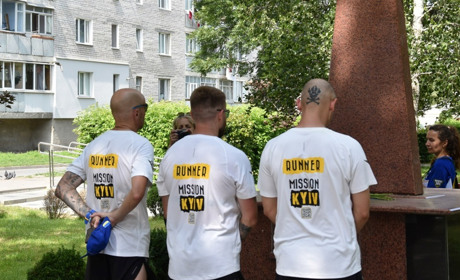Ветерани "Місії Київ" прибули до Звягеля