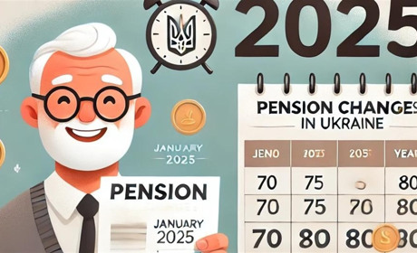 Пенсійні виплати 2025: надбавки за вік, нові вимоги до стажу та індексація