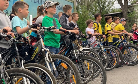 У Волновасі відбулися велоперегони серед школярів міста
