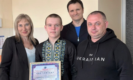 Юний герой Сум: 13-річний Кіріл отримав відзнаку за мужність під час ракетного удару