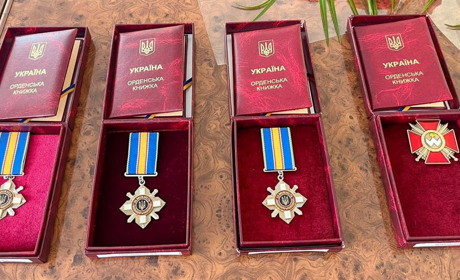 Родинам полеглих ізмаїльських героїв-захисників вручили державні нагороди
