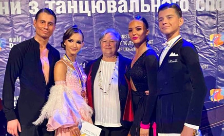 Южноукраїнські танцюристи з клубу «Натхнення» гідно виступили на Національному кубку України