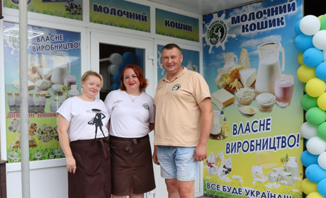 Магазин мережі «Молочний кошик» відкрили в Петропавлівці (ВІДЕО)