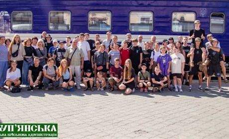 Діти з Куп’янщини поїхали на відпочинок в Івано — Франківську область