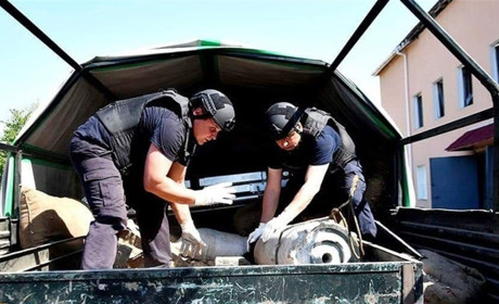 Дві авіобомби знайшли рятувальники після ранкової повітряної тривоги на Одещині