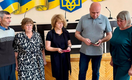 У Жмеринському районі вручили державні нагороди родинам загиблих захисників, з них 3 - барські