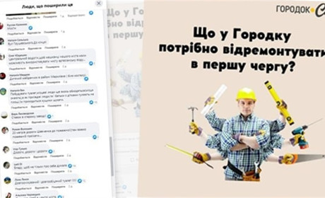 Що у Городку потрібно відремонтувати в першу чергу. Результати опитування городоччан у соцмережах