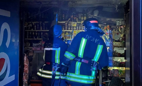 У Боярці горів магазин: надзвичайники ліквідували пожежу