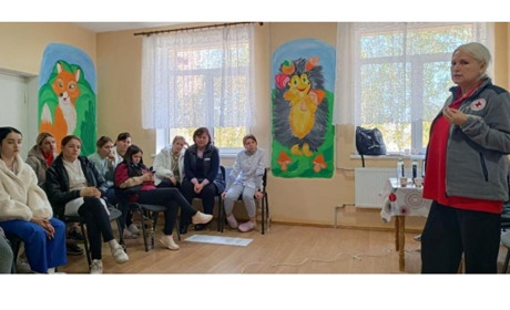 Медпрацівники і медпрацівниці Захарівської лікарні вчилися надавати першу психологічну допомогу