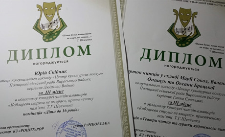 На творчому обласному фестивалі відзначили учасників з Полицької громади