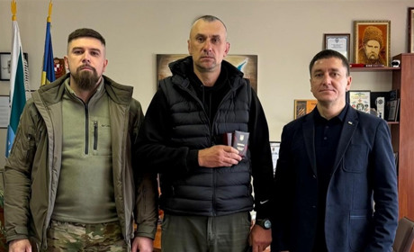 Боєць батальйону «Поліські вовки» із Сарненської громади отримав орден «За мужність»