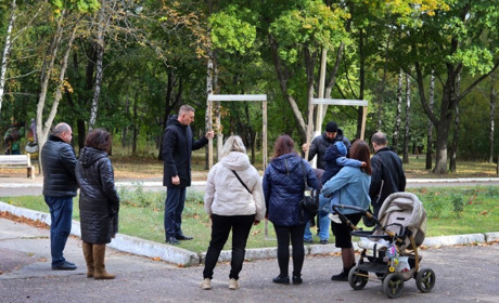 У Лозовій в парку "Перемога" облаштують Алею Слави. Як виглядатиме пам'ятне місце