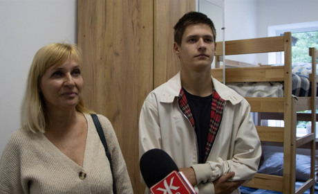 Сім'я з Добропілля одна з перших оселилася в новому колективному шелтері в Житомирі