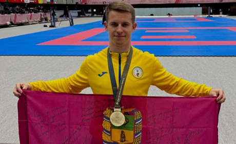 Олександр Черняєв з Куп’янська став Дефлімпійським чемпіоном з карате