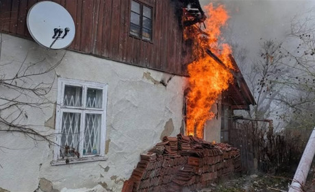 Росіяни спалили будинок у селі Есманьської громади