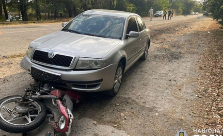 На Звягельщині в аварії загинув мотоцикліст