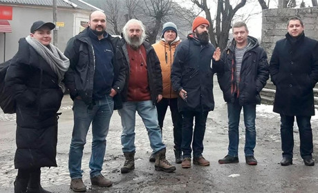 Зйомки фільму "Червоний. Без лінії фронту"  у Кременці продовжать вже цієї зими 