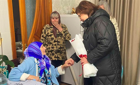 Звягельська ветеранка Надія Григорівна Новашевська відзначила сторіччя