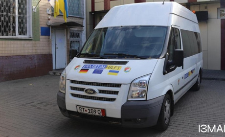 Ізмаїл безкоштовно отримав спецтранспорт - мікроавтобус для перевезення людей з інвалідністю