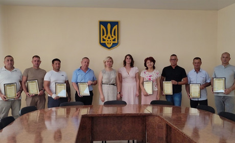В Ізмаїлі до Дня будівельника відбулося урочисте нагородження