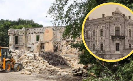 В Одесі частково зруйнували пам’ятку архітектури — маєток Гавсевича початку XX століття