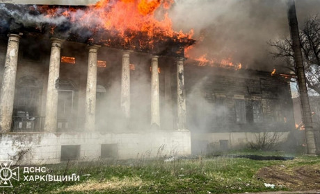 На Куп’янщині внаслідок обстрілу зруйновано пам’ятку архітектури ХІХ століття: зведення 8 квітня