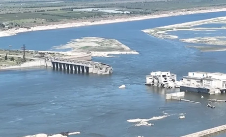 Через підрив Каховської ГЕС з дна водосховища вийшли назовні токсичні елементи