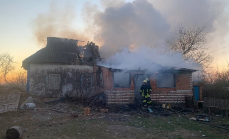 У Ковалині на Переяславщині згорів будинок, а у Переяславі під час пожежі загинула худоба
