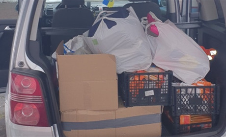 У першій школі підготували подарунки дітям зі звільнених територій