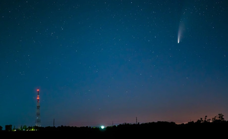 Унікальну комету Неовайз можна побачити на небосхилі у нашому місті: білопільці діляться фото