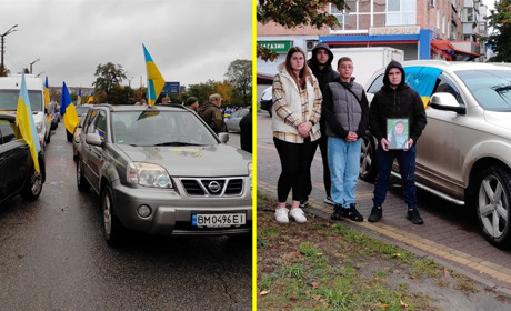 У Переяславі вперше провели автопробіг "Дорога надії, пам'яті, єдності" ФОТО