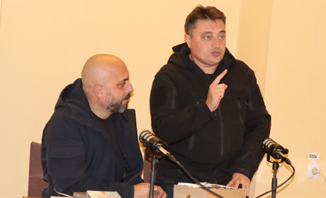 “Війна за фізичне виживання нас самих”: Володимир Бараняк та Андрій Юркевич про опір та волонтерство