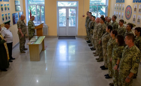 Пограничники Измаильского отряда отметили 28-ю годовщину со дня основания воинской части