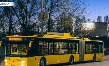 На розвиток електротранспорту в Херсоні планують витратити 36 мільйонів гривень у 2023 році