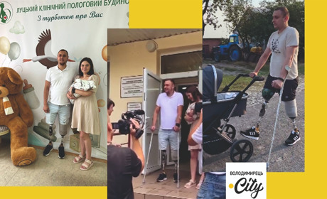 У День Незалежності воїн-ветеран з Малого Жолудська привітав земляків