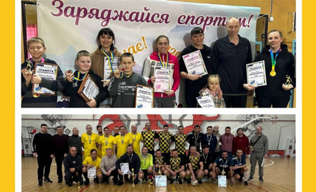 Турнір з настільного тенісу та Кубок з футболу пам’яті Небесної Сотні відбулись в Берестині