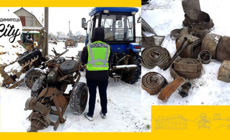У жителя села Дібрівськ поліцейські провели обшуки: виявили мотопомпи