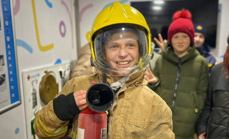 До школярів Глухівщини завітав «Мобільний клас безпеки». Що дізналися?