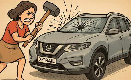 У Славуті жінка молотком «виховувала» водіїв іномарок