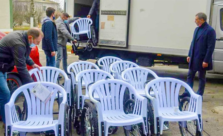 Лікарня в Кагарлику отримала допомогу від благодійників