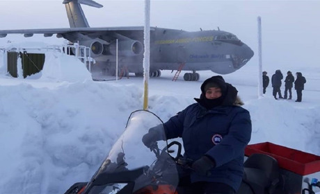 За бортом - минус 42: мелитопольские авиаторы вновь треть весны проведут в снежной Гренландии