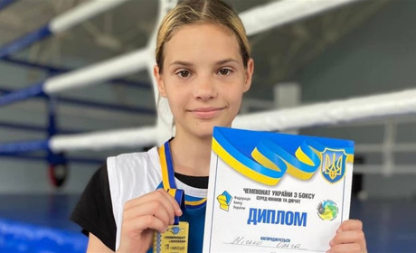 12-річна боксерка з Сарненського району представить Україну на Чемпіонаті Європи