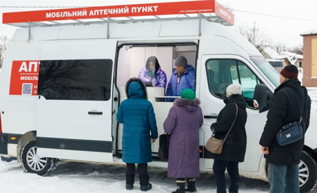 Харківщиною курсують мобільні аптечні пункти: маршрут проходить через більш ніж 90 населених пунктів