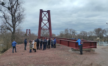 Майже 4 мільйони гривень і як мінімум три місяці треба на добудову підвісного мосту