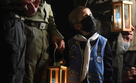 Скаути привезли Віфлеємський вогонь в Мелітополь