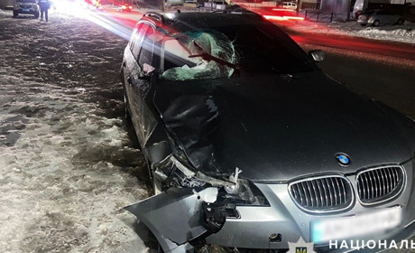 21-річному водію "BMW", який п’яним збив двох пішоходів, загрожує від 5 до 10 років тюрми