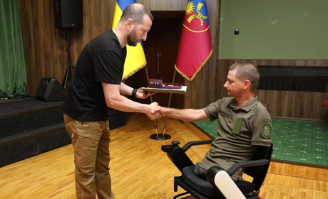 Городоччанин Роман Цимбалюк отримав орден «За мужність» ІІІ ступеня